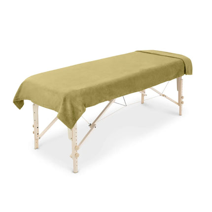 Microvezel massage handdoek XXL - Olijfgroen Licht - 100 x 220 cm
