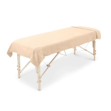 Microvezel massage handdoek XXL - Zandbeige - 100 x 220 cm