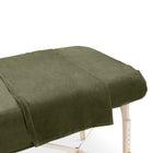 Microvezel massage handdoek XXL - Olijfgroen Donker - 100 x 220 cm