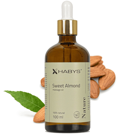 Massageolie Zoete Amandelolie - 100% Natuurlijk - 100ml