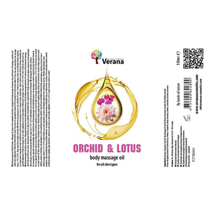 Verana Massageöl Orchidee Lotus - 1L