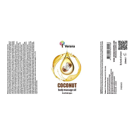Verana Massageolie Kokos - 250ml