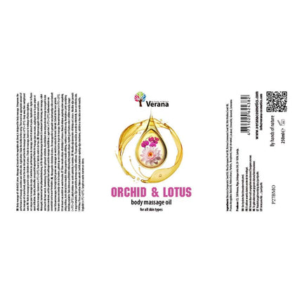Verana Massageöl Orchidee Lotus - 250ml