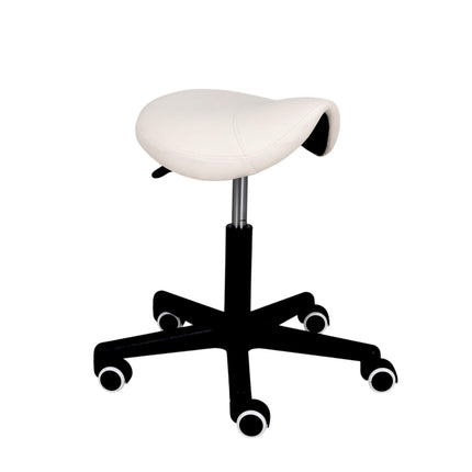 HABYS Ergonomische Zadelkruk Lumo Wit