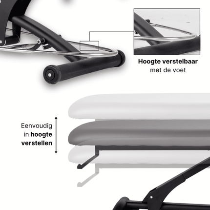 HABYS Elektrische Massagetafel Agila 4 Grijs