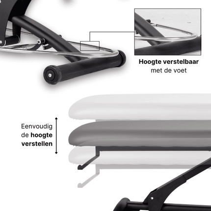 HABYS Elektrische Massagetafel Agila 2 Grijs