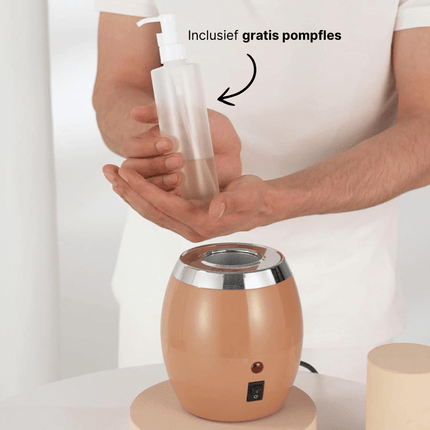 Massage olie verwarmer