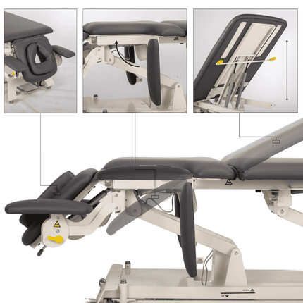 HABYS Elektrische Massagetafel Evero X7 Grijs