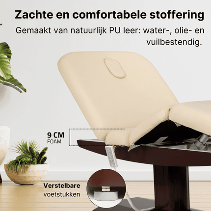 HABYS Elektrische Massagetafel Libra 4 Créme (Verwarmend)