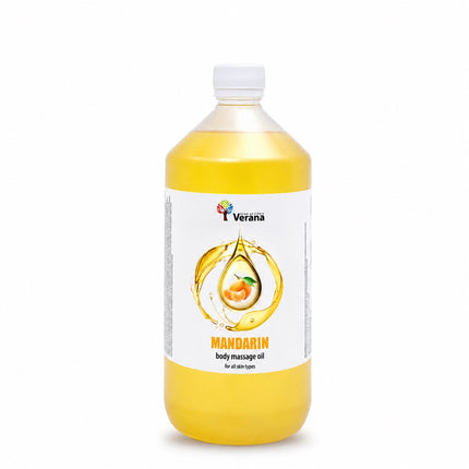 Verana Massageolie Mandarijn - 100% Natuurlijk - 1L