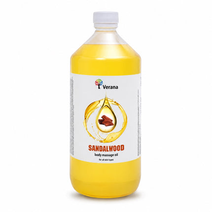 Verana Natuurlijke Massageolie Sandalhout 1L