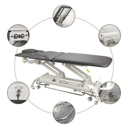HABYS Elektrische Massagetafel Evero X7 Grijs