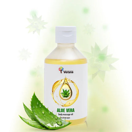 Verana Natürliches Massageöl Aloe Vera 250ml