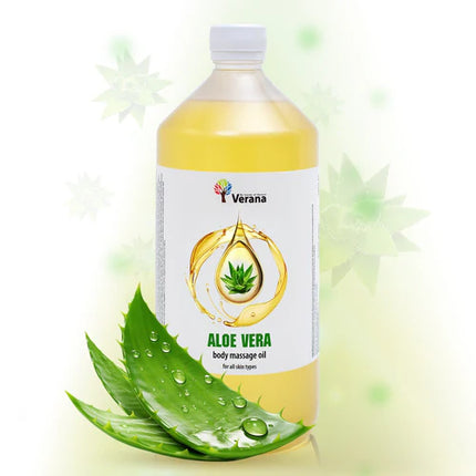 Verana Natürliches Massageöl Aloe Vera 1L