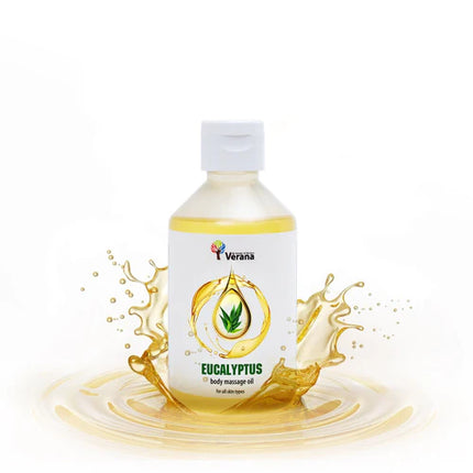 Verana Massageolie Eucalyptus- Antiviraal - 100% Natuurlijk - 250ml
