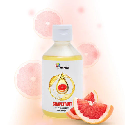 Verana Massageöl Grapefruit - 100% Natürlich - 250ml