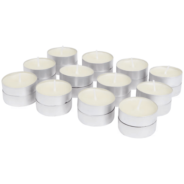 Kleine geurkaarsjes - 24 stuks - Vanille