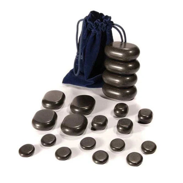 Hotstone Massage Stenen Set - 20 stuks