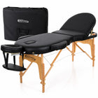 RESTPRO Inklapbare Massagetafel VIP Oval 3 Zwart