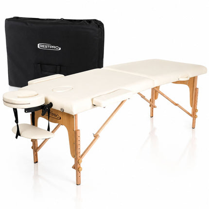 RESTPRO Inklapbare Massagetafel Classic 2 Créme