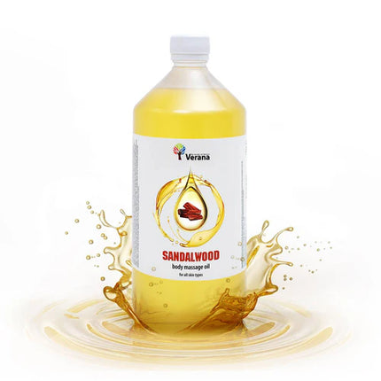 Verana Natuurlijke Massageolie Sandalhout 1L