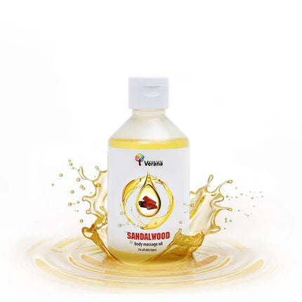 Verana Natuurlijke Massageolie Sandalhout 250ml
