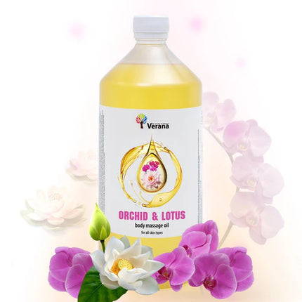 Verana Massageöl Orchidee Lotus - 1L