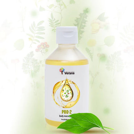 Verana Massageolie PRO-2 - 100% Natuurlijk - 250ml