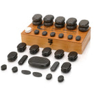Hotstone Massage Stenen Set - 45 stuks