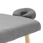 ZenGrowth Microvezel Hoeslakenset Massagetafel Grijs