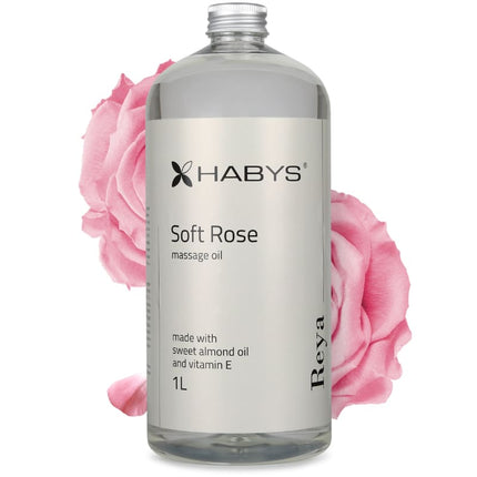 Massageolie Rozengeur - Soft Rose - 1L