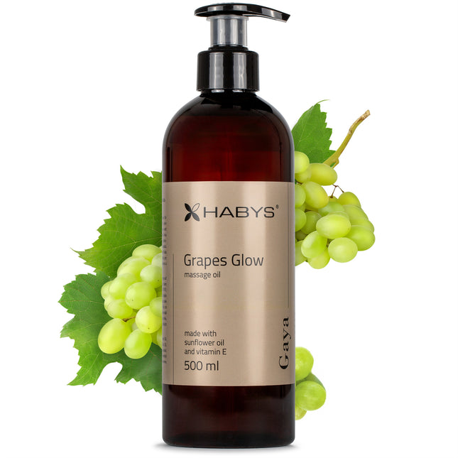Massageolie Zonnebloemolie - Grapes Glow - 500ml
