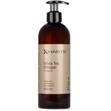 Massageolie Zonnebloemolie - White Tea Whisper - 500ml