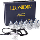 Cuppingset - 17 delig - met cuppingbekers en pomp
