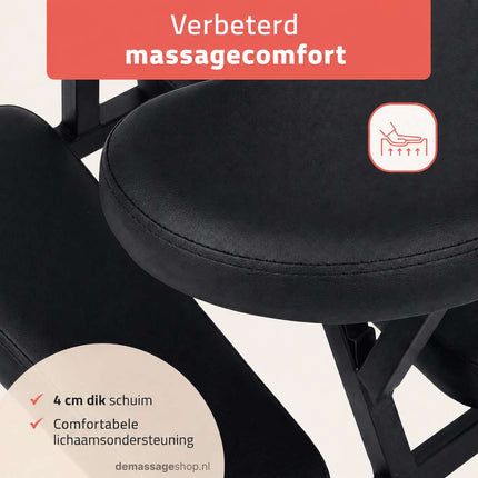 HABYS Inklapbare Massagestoel Flexo Zwart
