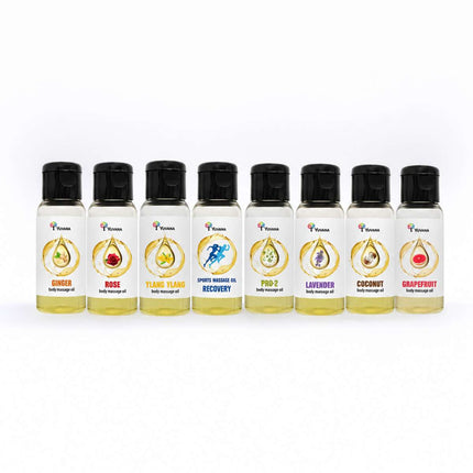 Verana Massageolie Proefpakket 8 x 30ml