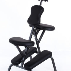 RESTPRO Inklapbare Massagestoel Relax Zwart - demassageshop.nl