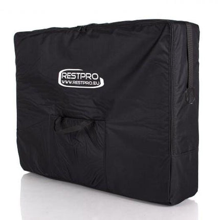 RESTPRO Inklapbare Massagetafel Aluminium 3 Zwart - demassageshop.nl